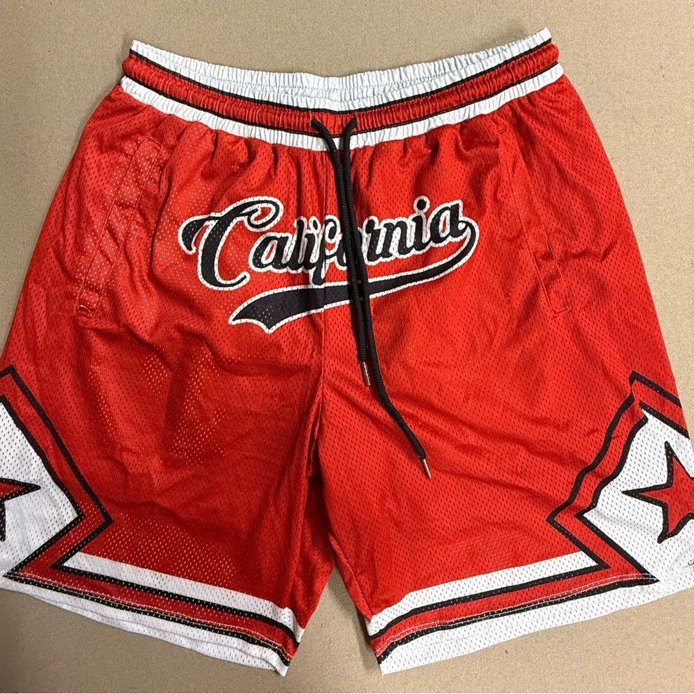 California Red Men's Shorts
